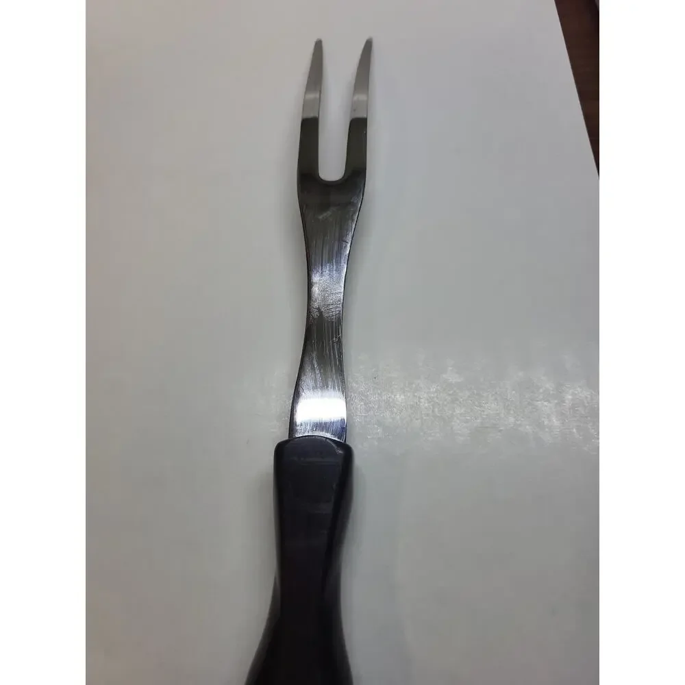 Cutco Carving Fork 1727 KC - USED 12 inch Brown handle